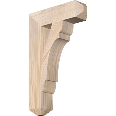 Olympic Craftsman Smooth Bracket, Douglas Fir, 3 1/2W X 14D X 22H